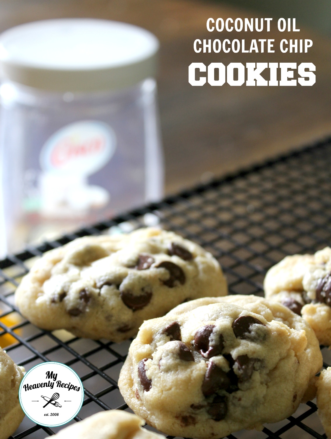 Coconut Oil Chocolate Chip Cookies Feature