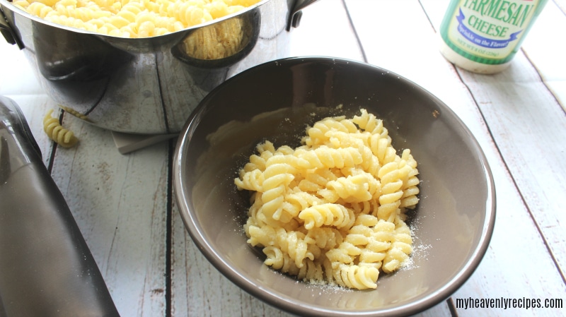 Whether someone isn't feeling good or you are looking for a quick and easy side dish recipe to serve you need this Parmesan Buttered Noodle recipe in your life!
