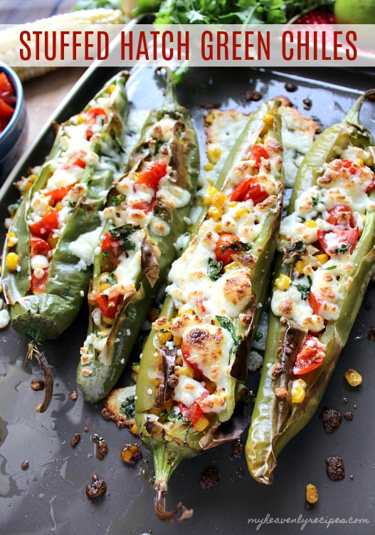 The flavors that you find in this Stuffed Hatch Green Chile will blow your mind!