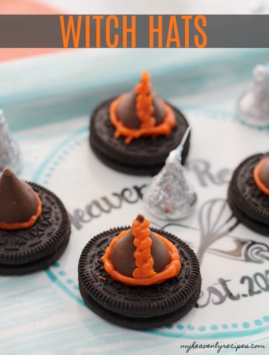 Grab the kids and their friends for these fun Witch Hat treats!