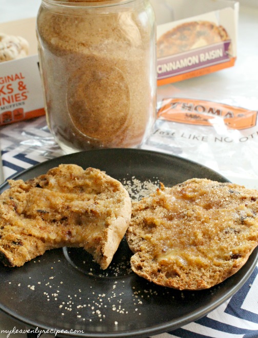 Cinnamon Sugar Mixture is made in less than 5 minutes! What's not to love?