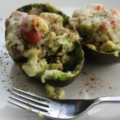 yummy stuffed avocado breakfast