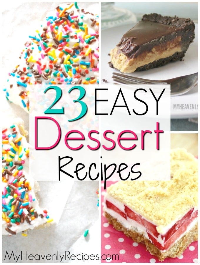 easy dessert recipes