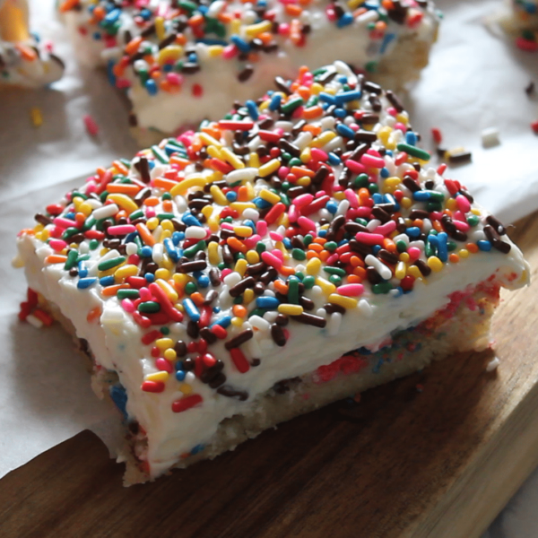 Funfetti Sugar Cookie Bars + Video My Heavenly Recipes