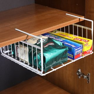Under shelf basket for pantry