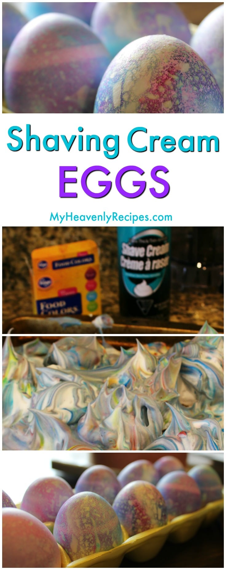 Shaving Cream Easter Egg Decorating My Heavenly Recipes