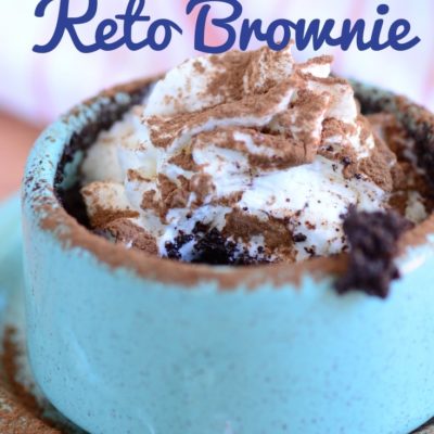 keto mug brownie featured image