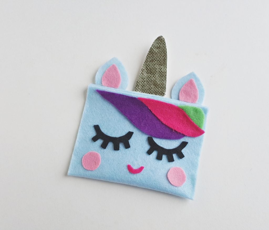 Unicorn Pencil Case - My Heavenly Recipes