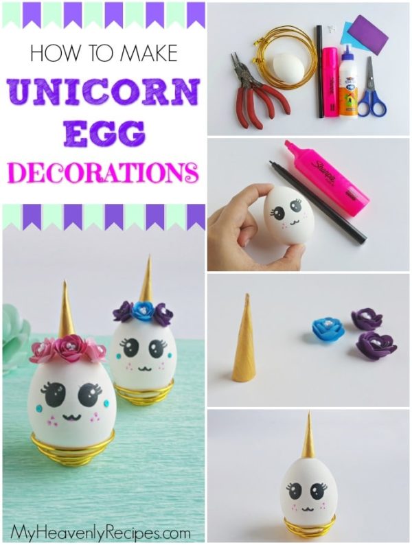 Unicorn Egg Decoration My Heavenly Recipes
