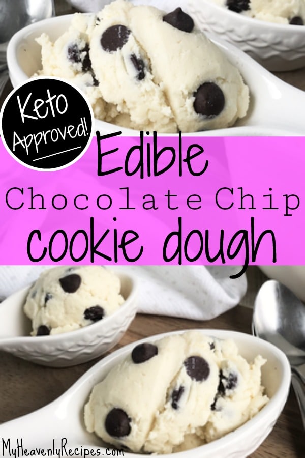 Keto Chocolate Chip Cookie Dough + Video My Heavenly Recipes