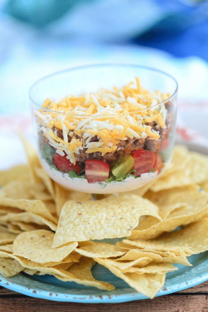 Layered Taco Salad Dip Recipe