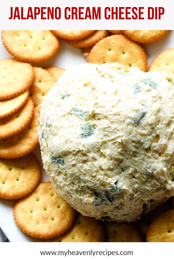 jalapeno cream cheese dip with crackers