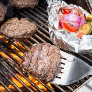 Burger keto burgers on the grill