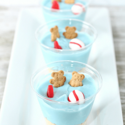 Summer is the perfect time to create fun treats with your family since the kids are on vacation. Why not add these cool Beachy White Chocolate Pudding Cups to your collection of recipes to beat the heat?