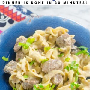 featured image for Instant Pot Beef Stroganoff