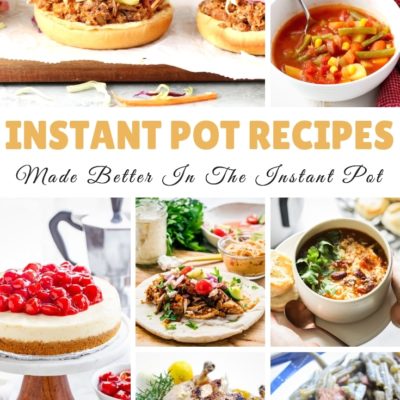 instant pot recipes featured image