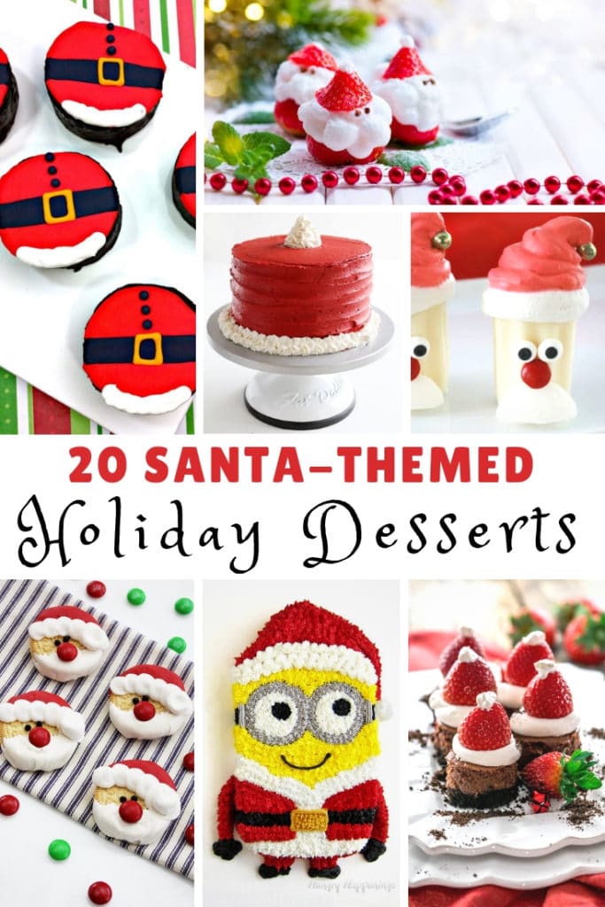 Santa Themed Christmas Dessert Recipes My Heavenly Recipes