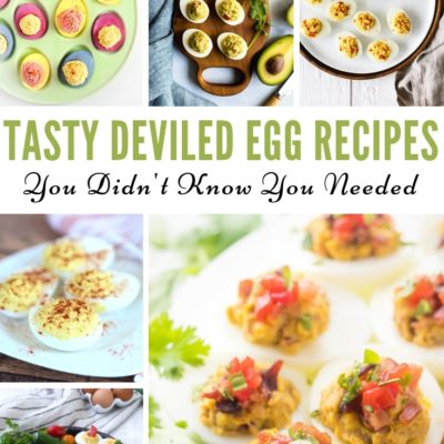 deviled egg recipes featured image for myheavenlyrecipes.com