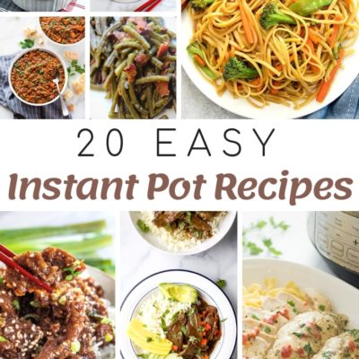 easy instant pot recipes featured image for myheavenlyrecipes.com