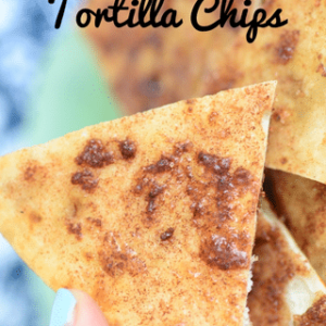 cinnamon tortilla chips with text