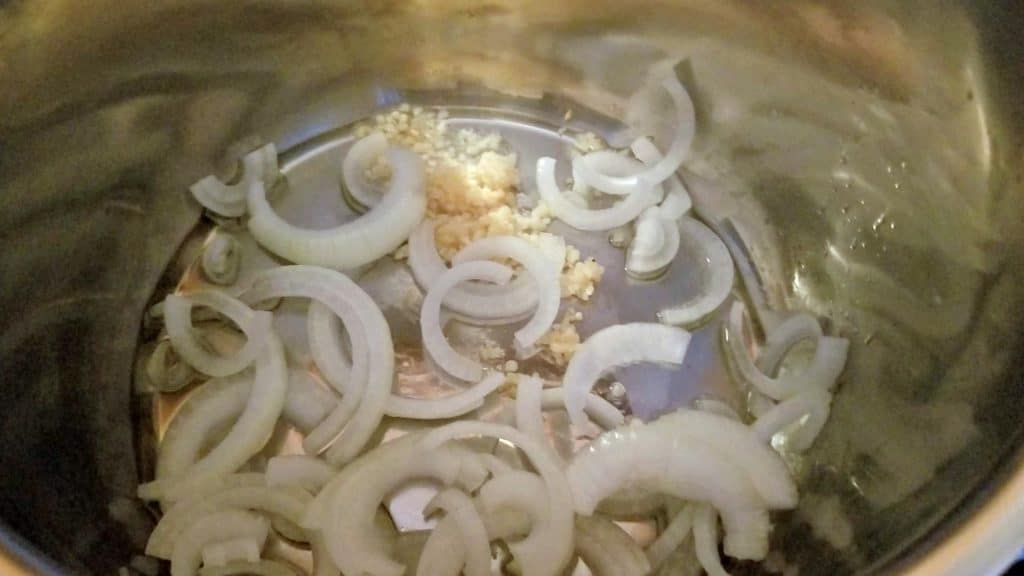 onions in the Instant Pot