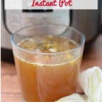 Beef Broth in the Instant Pot