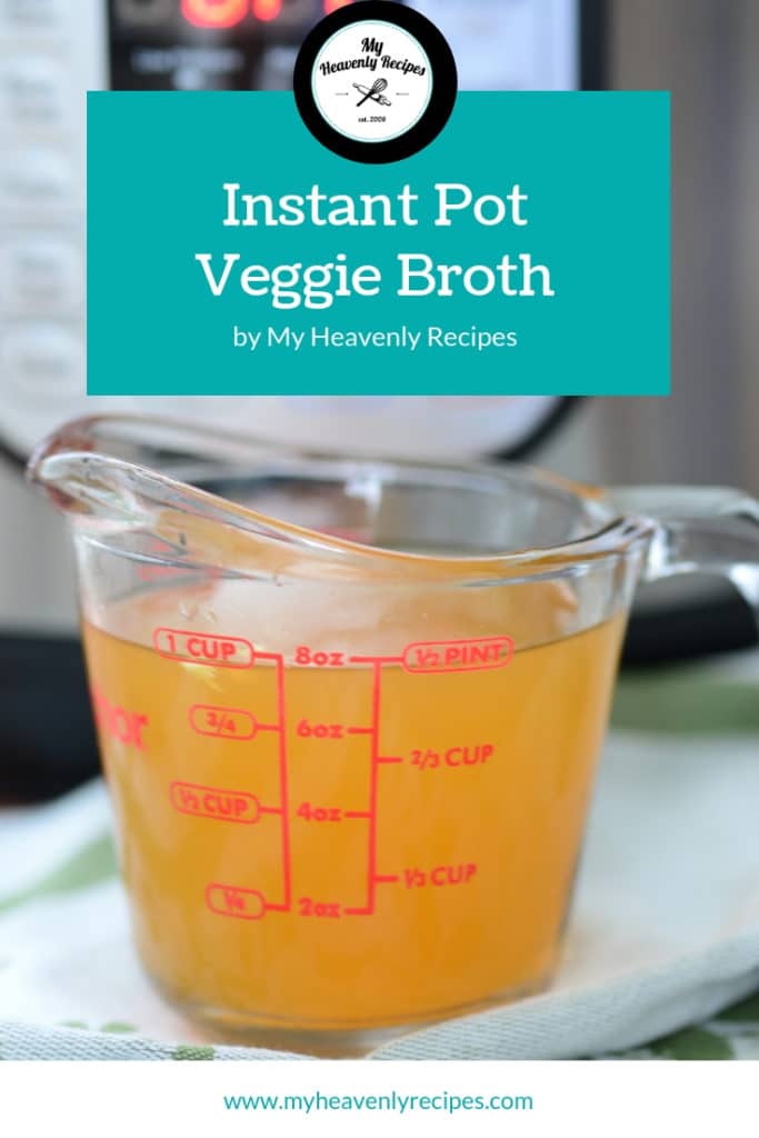 Instant Pot Veggie Broth