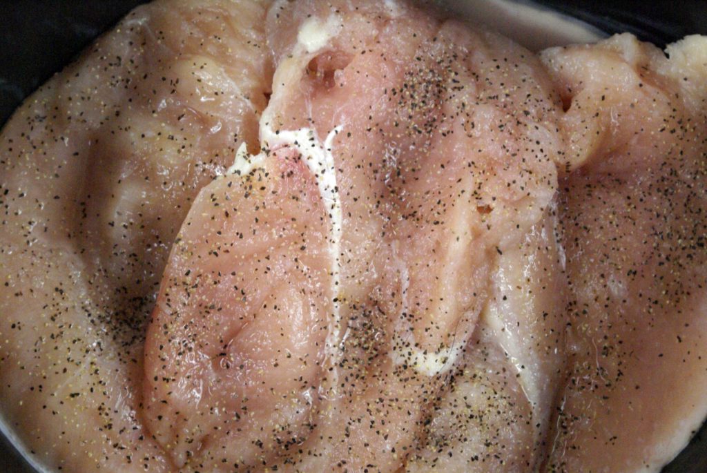 chicken in the slow cooker