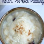 The Best Instant Pot Rice Pudding Recipe