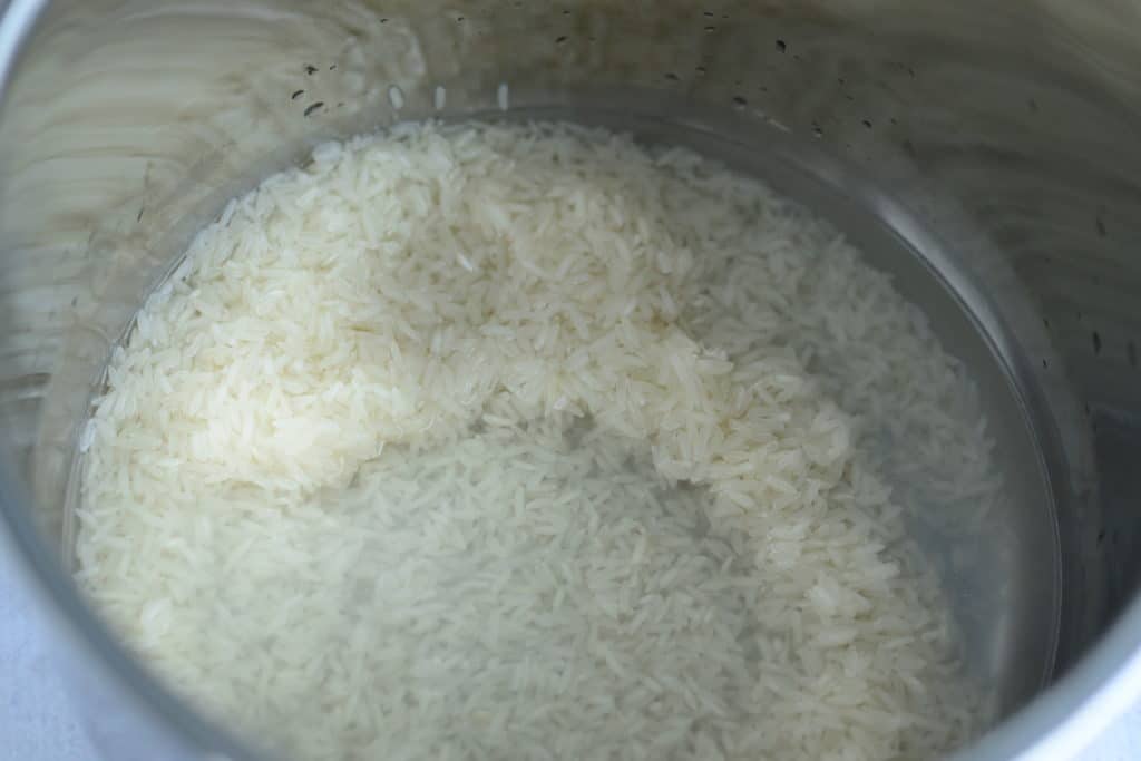 rice in the instant pot