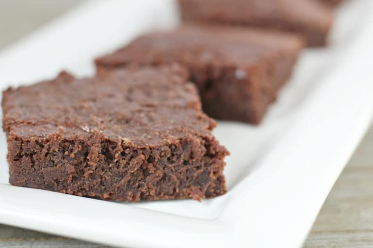 3 Ingredient Healthier Chocolate Brownies My Heavenly Recipes