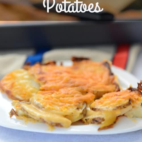 Easy Scalloped Potatoes -Easy Scalloped Potatoes My Heavenly Recipes