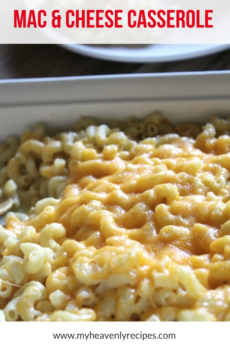 Homemade Macaroni and Cheese Casserole