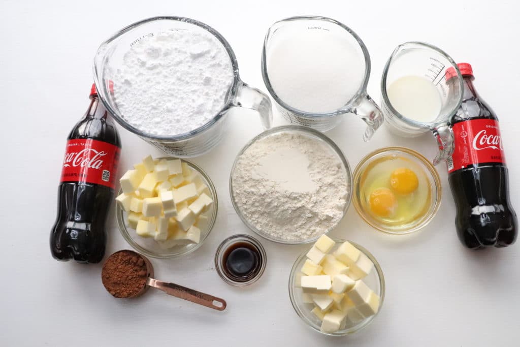 Coca Cola Cake ingredients