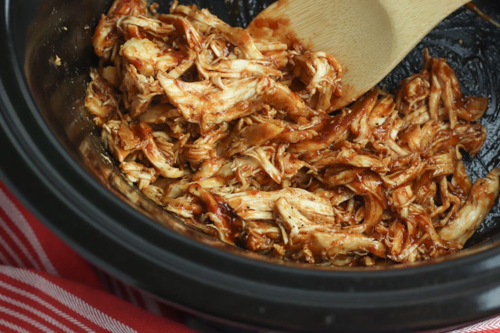 slow cooker pulled chicken