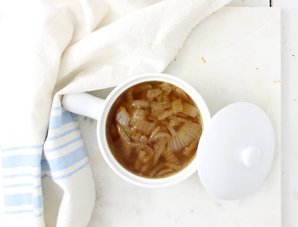 Instant Pot French Onion Soup without cheese