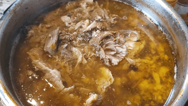 pork shoulder cooked in the Instant Pot