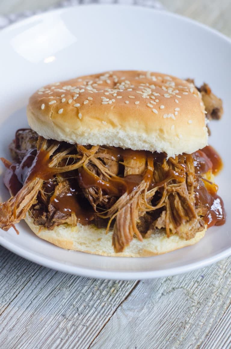 pulled pork in instant pot pressure cooker