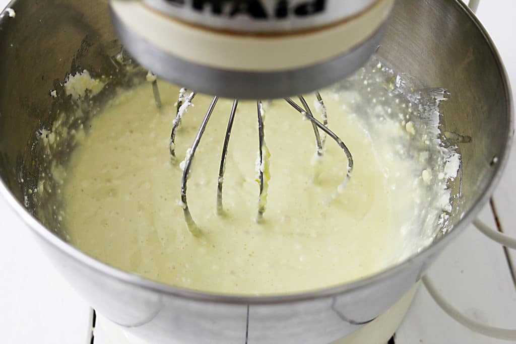 make the cheesecake batter