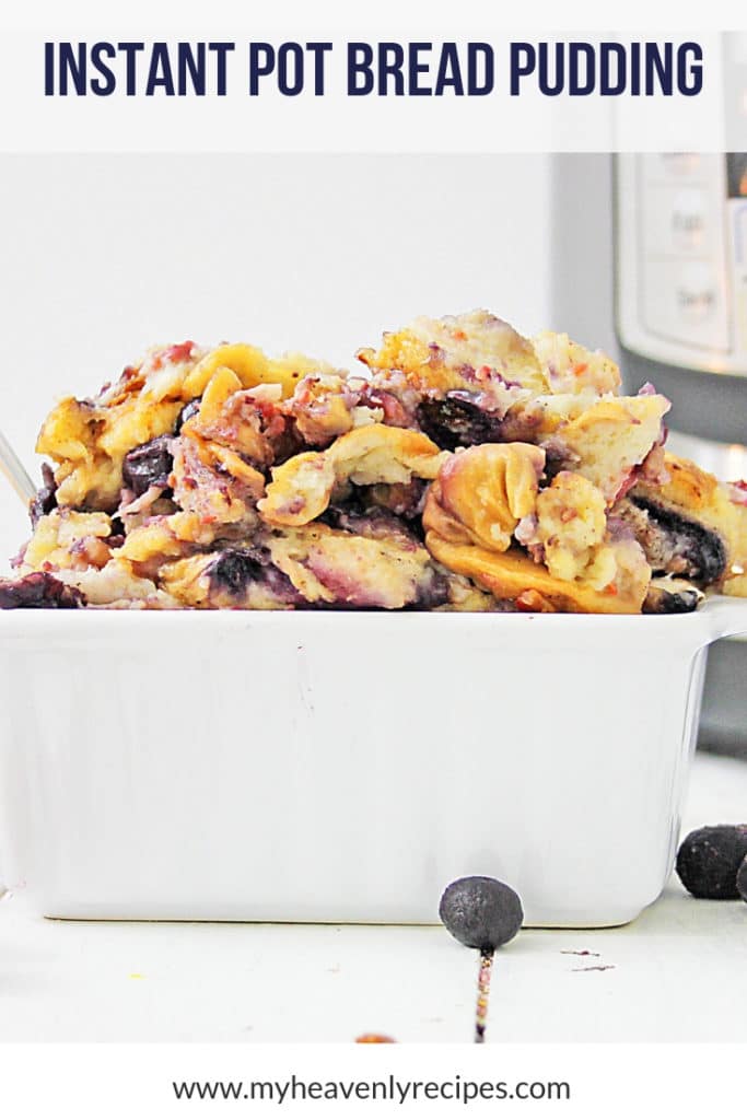 Mixed Berry Instant Pot Bread Pudding