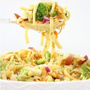 apple broccoli pasta salad