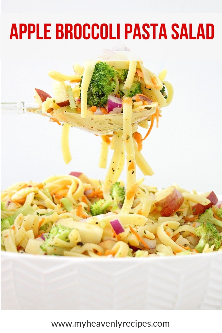 Savory Apple & Broccoli Pasta Salad