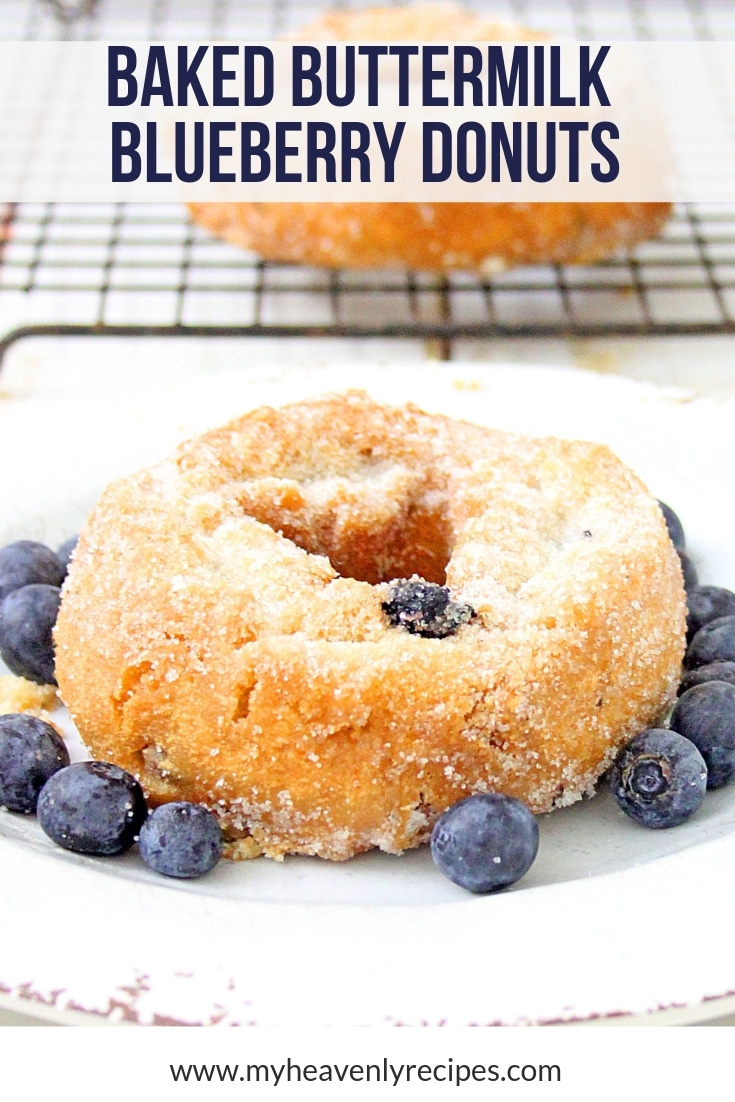 Blueberry Baked Donuts Recipe