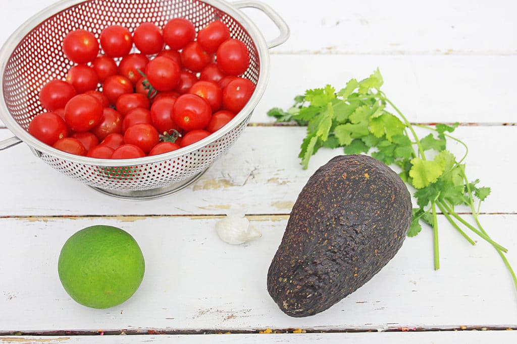 ingredients for stuffed tomatoes