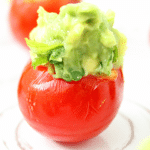Guacamole Stuffed Tomato Recipe
