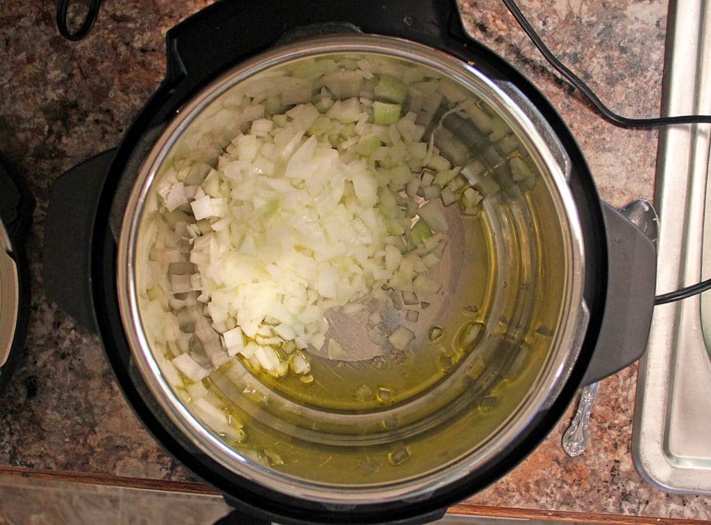 onions in the instant pot
