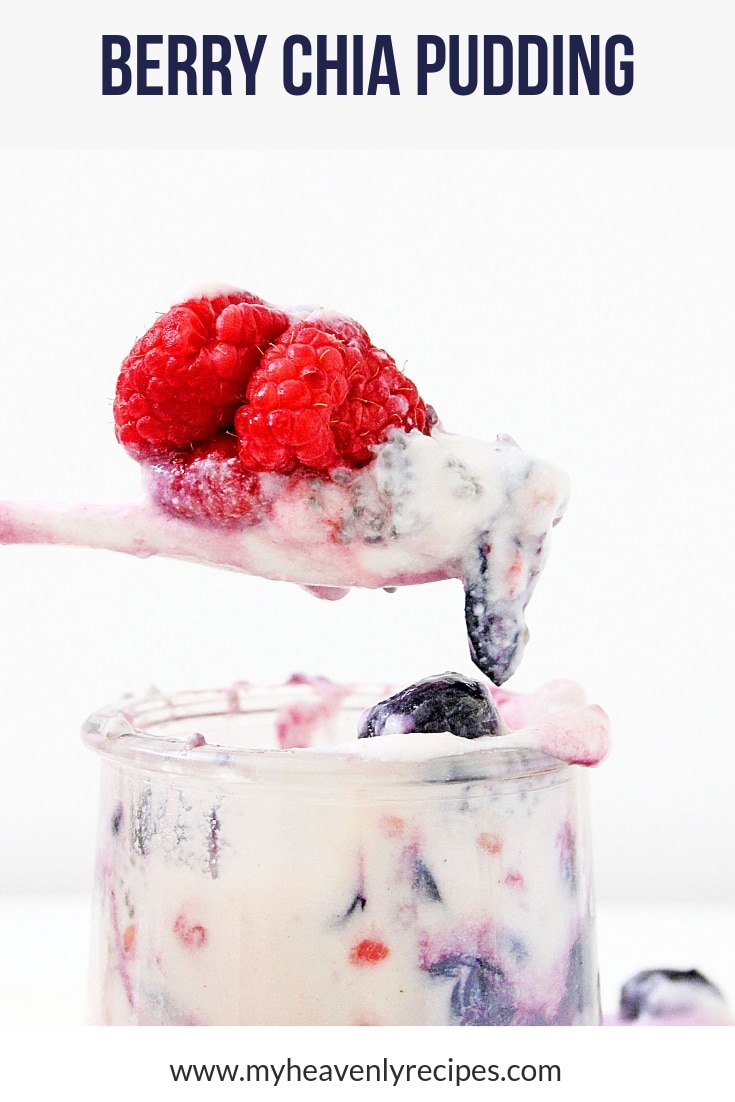 Mixed Berry Chia Pudding Breakfast Recipe