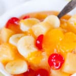 overnight fruit salad with pudding
