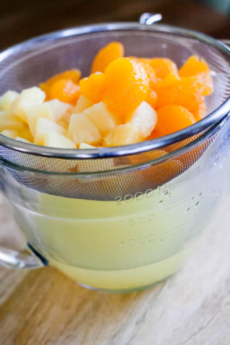 Overnight Fruit Salad with Pudding Recipe My Heavenly Recipes