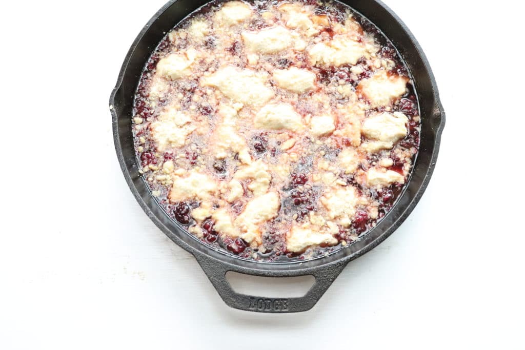 blackberry cobbler